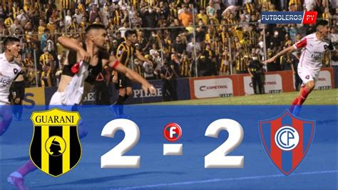 cerro porteno vs guarani